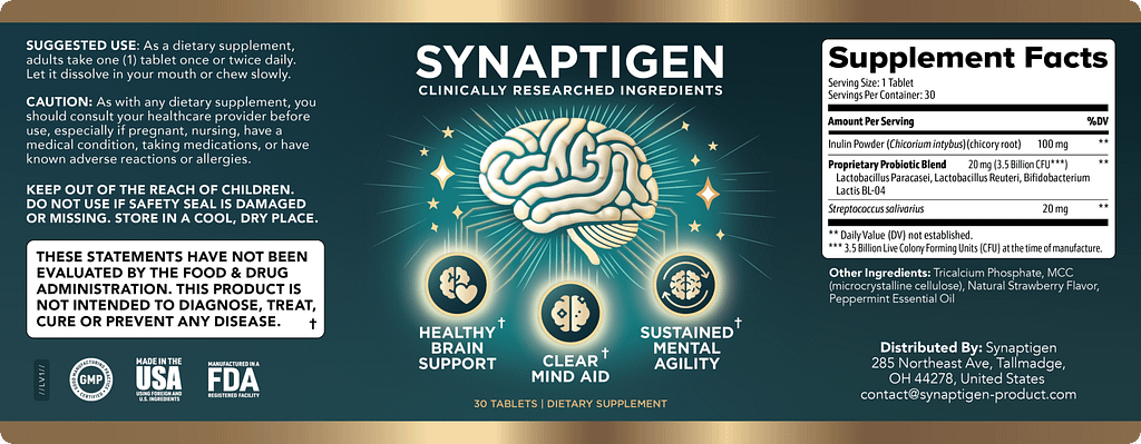 Synaptigen's Label